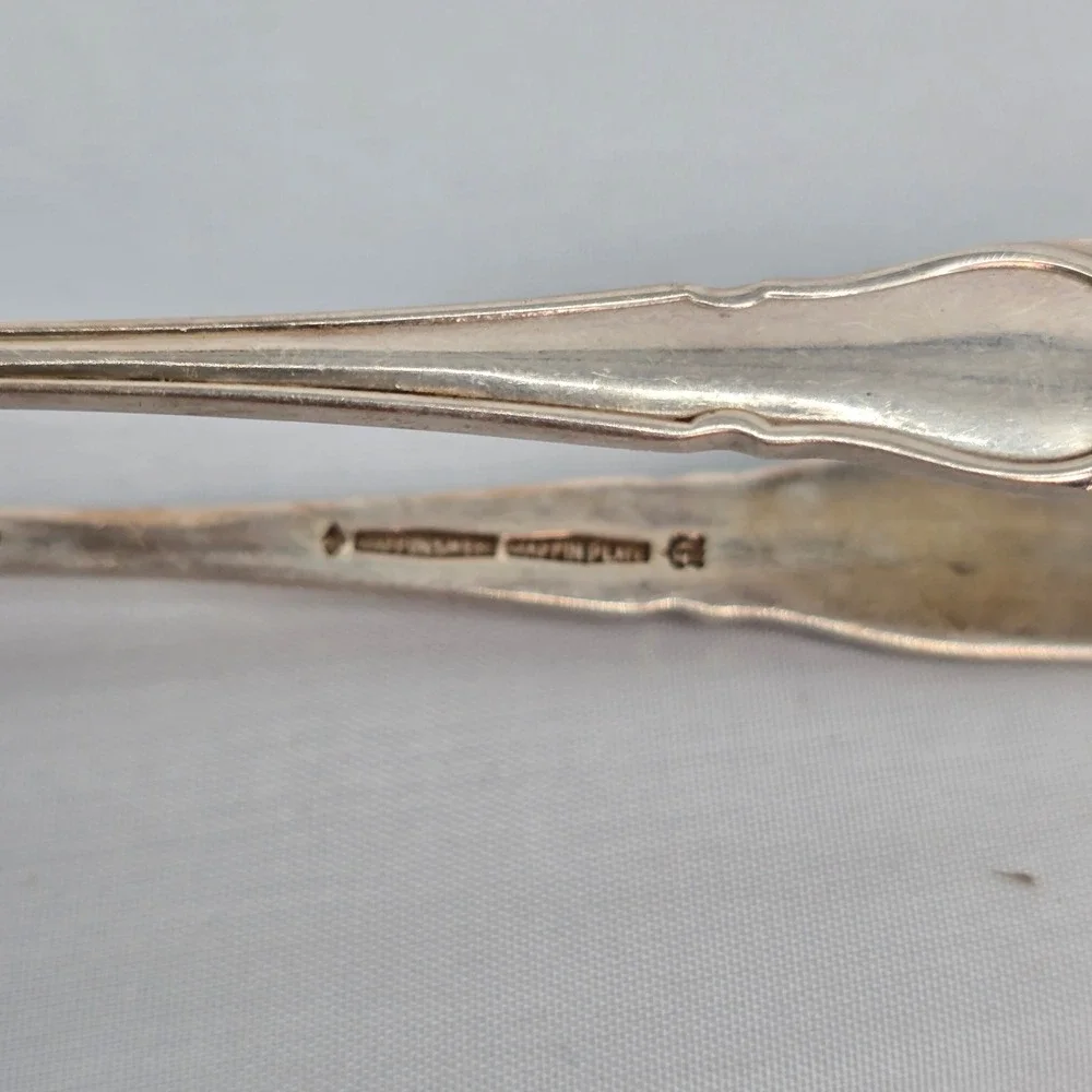 Mappin & Webb Silver Plated Sugar Tongs Vintage Bird Claw Talon Tea Service